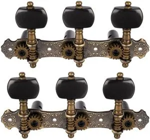 Alice AOS-023V3P Комплект колков на планке, для классической гитары.