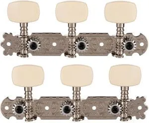 Alice AOD-017A(W) Комплект колков на планке для классической гитары.