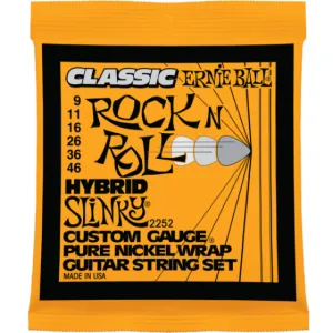 Ernie Ball 2252 (9-46) Rock'n'roll Комплект струн для электрогитары.