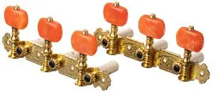 Alice AOS-020B2P Комплект колков на планке для классической гитары.