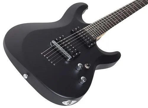 Schecter C-6 Deluxe SBK Электрогитара.