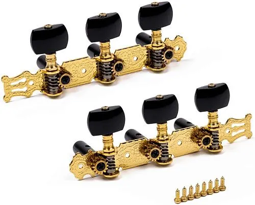 Alice AO-020B3P Комплект колков на планке для классической гитары.