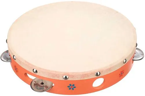 Fleet TH9-6B Тамбурин с кожей.