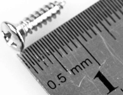 Hosco TS-01C Саморез 3х12 мм, никель.