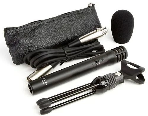 Tascam TM-60 Студийный конденсаторный микрофон, кардиоида, цвет черный.