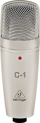 Behringer C-1U Конденсаторный микрофон со встроенным аудиоинтерфейсом.