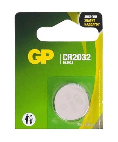 GP GPCR2032-2CR5 Элемент питания CR2032 литиевый для гитарного тюнера.