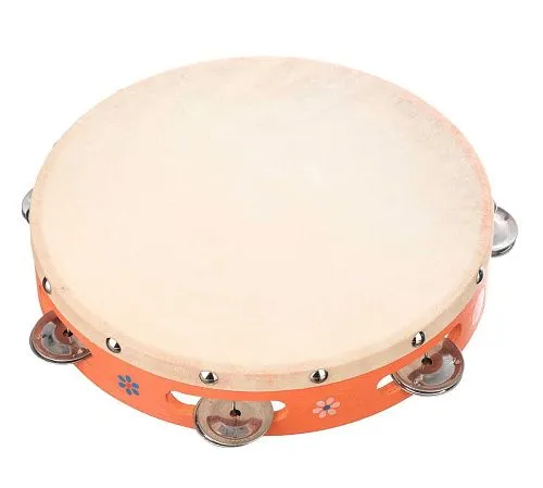 Fleet TH9-6B Тамбурин с кожей.