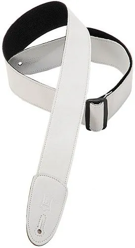 Levy's M7GP-WHT Classics Series Ремень для гитары, кожаный, белый.