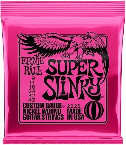 Ernie Ball 2223 (9-42) Комплект струн для электрогитары.