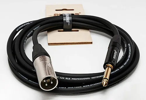 Shnoor IC124-XMJM-1.5m Кабель инструментальный.