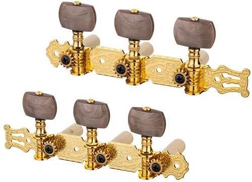 Alice AO-020B4P Комплект колков на планке для классической гитары.