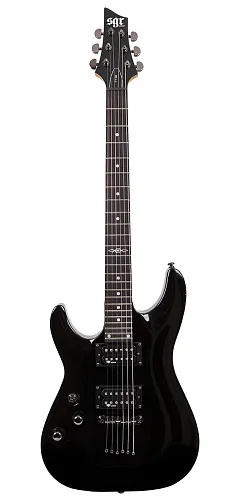 Schecter SGR C-1 BLK LH Электрогитара леворукая. 