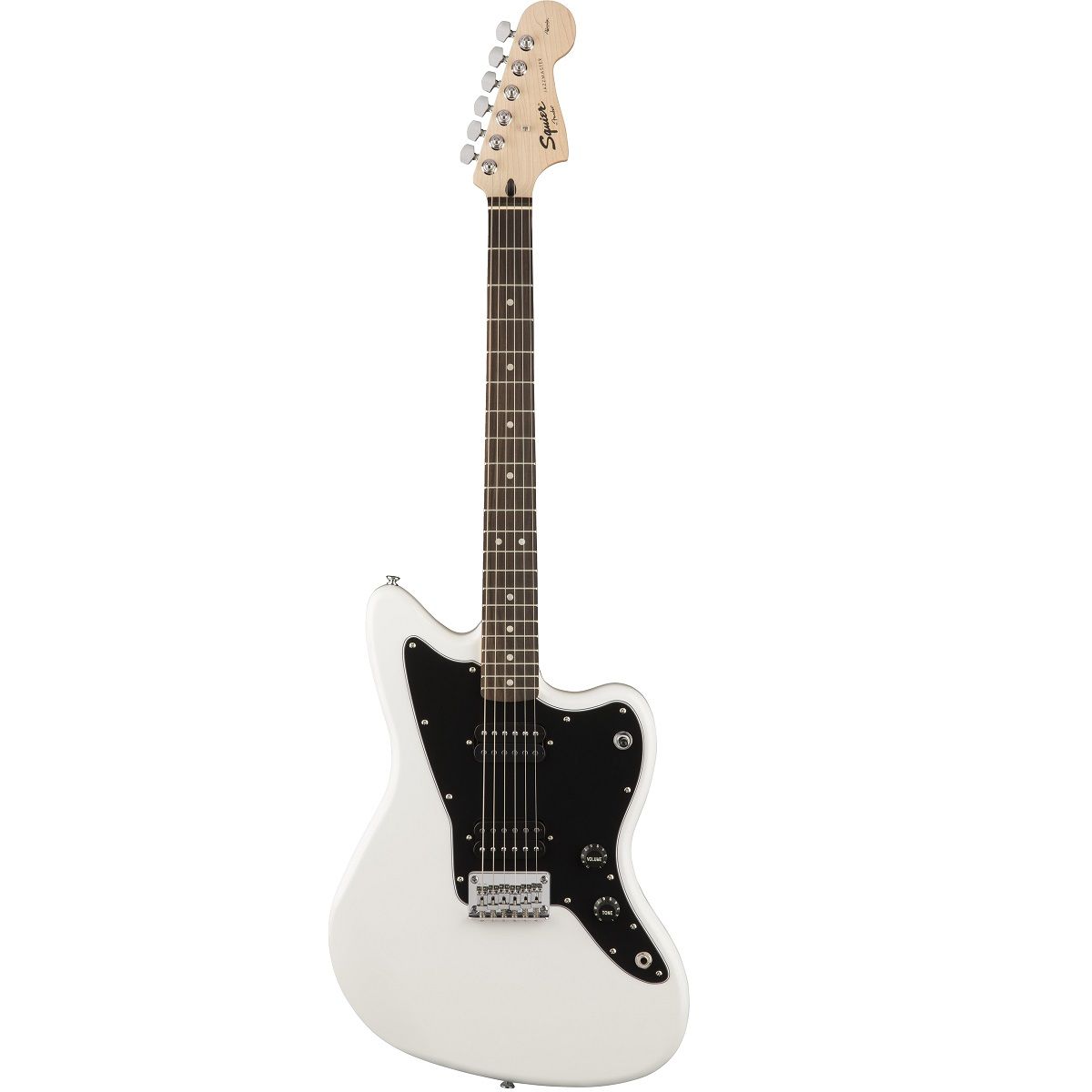 white squier jazzmaster