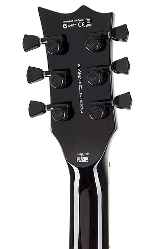ESP LTD EC-1000PIEZO QM See Thru Black Электрогитара.