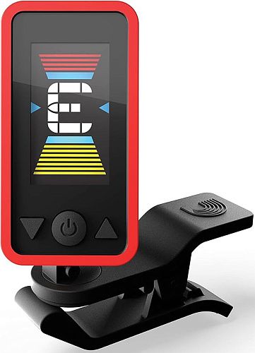 Planet Waves PW-CT-17RD Eclipse Тюнер на прищепке, красный.