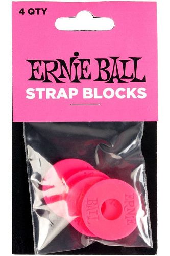 Ernie Ball 5623 Резиновые фиксаторы ремня (стреплоки) 4 шт.