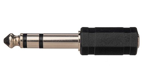 Soundking CC309 Переходник 6,35 мм стерео штекер - 3,5 мм стерео гнездо.
