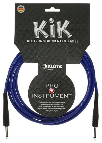Klotz KIK2.0PPBL Кабель инструментальный.