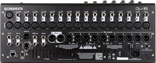 Allen & Heath QU-16 Цифровой 16-ти канальный микшерный пульт.