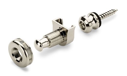 Schaller 14010101 (445) Security Lock Крепление для ремня с блокировкой для гитары (пара).