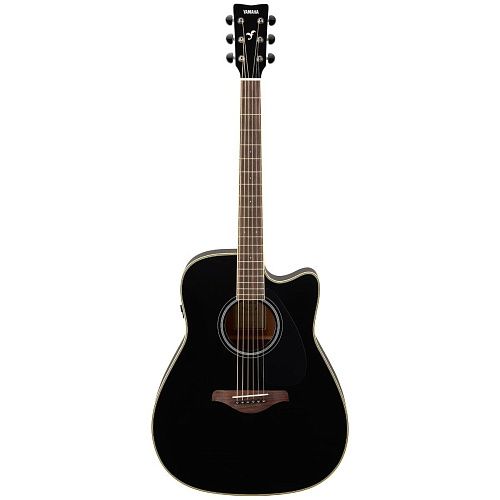 Yamaha FGC-TA BL TransAcoustic Гитара трансакустическая с вырезом.