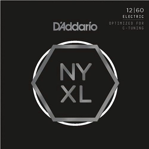 D'Addario NYXL1260 (12-60)  Комплект струн для электрогитары.