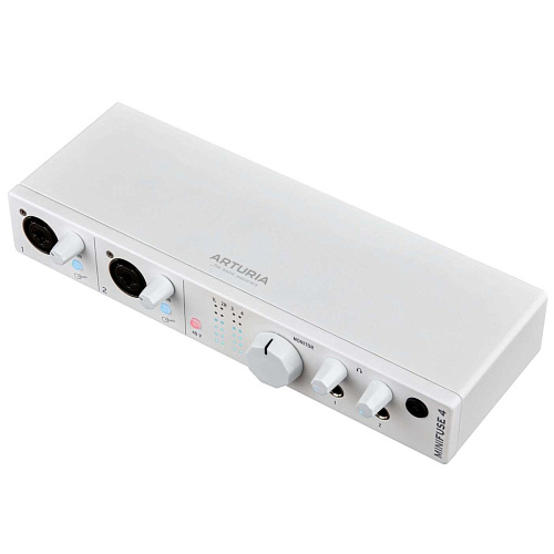 Arturia MiniFuse 4 White USB аудио интерфейс.