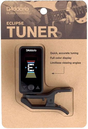 Planet Waves PW-CT-17BK Eclipse Тюнер на прищепке, черный.