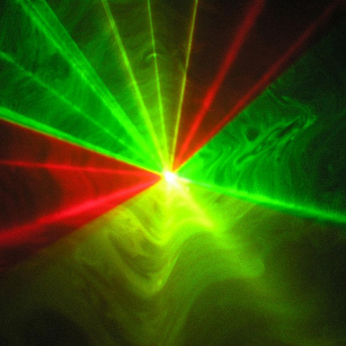 Laser Bomb Lunatic Лазерный эффект двухцветный.