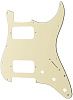Musiclily MX2248CM Защитная накладка для электрогитары Fender Stratocaster HH, 3 слоя, кремовая.-0