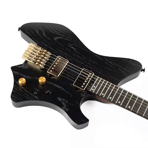 EART GW2PRO-GD Black Электрогитара безголовая (headless).