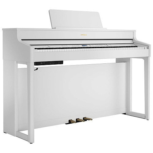 Roland HP702-WH Цифровое пианино + стойка Roland KSH704/2WH.