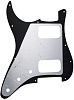 Musiclily MX2248BK Защитная накладка для электрогитары Fender Stratocaster HH, 3 слоя, черная.-1