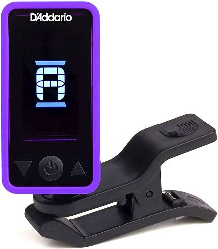 Planet Waves PW-CT-17PR Eclipse Тюнер на прищепке, фиолетовый.