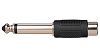 Soundking CC303 Переходник (разъем переходной) 1/4" (6,35мм), моно, штекер - RCA, гнездо.-2