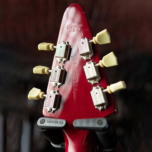 Gibson Flying V '67 Reissue Cherry 1994 USA Электрогитара.