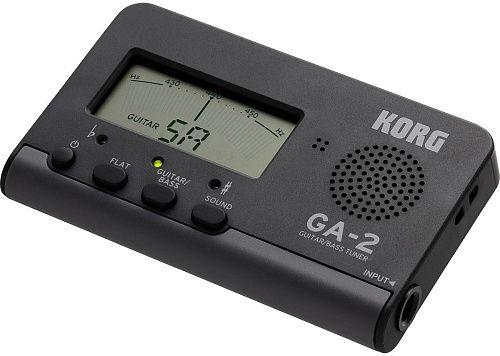 Korg GA-2 Тюнер цифровой для гитары/бас-гитары.