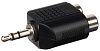 Soundking CC310 Переходник RCA х2 мама - Джек 3.5 стерео.-0
