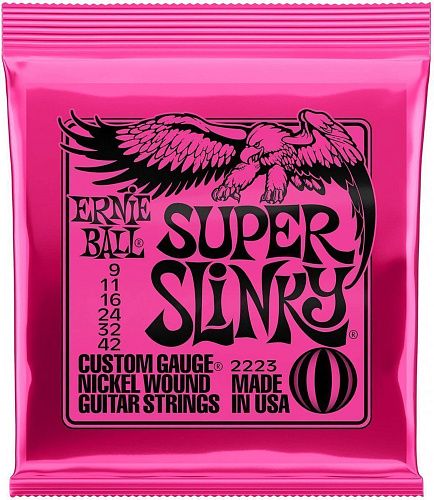 Ernie Ball 2223 (9-42) Комплект струн для электрогитары.