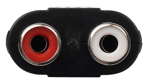 Soundking CC310 Переходник RCA х2 мама - Джек 3.5 стерео.