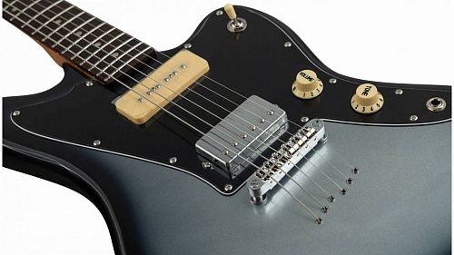 JET JJ-350 Baritone Moonburst Электрогитара баритон.