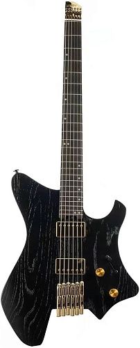 EART GW2PRO-GD Black Электрогитара безголовая (headless).