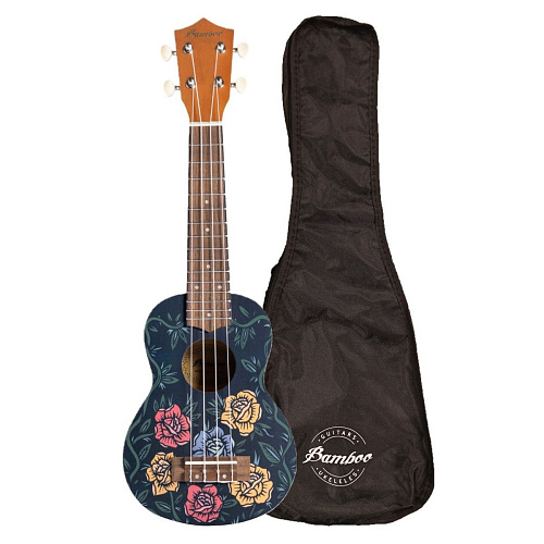 Bamboo BU-21 Aurora Укулеле сопрано с чехлом.