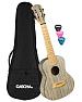 Cascha HH-2316 Bamboo Series Graphite Укулеле.-6