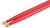 HUN 10104003 Colored Series Bluefire 5A Red Барабанные палочки, красные.-3