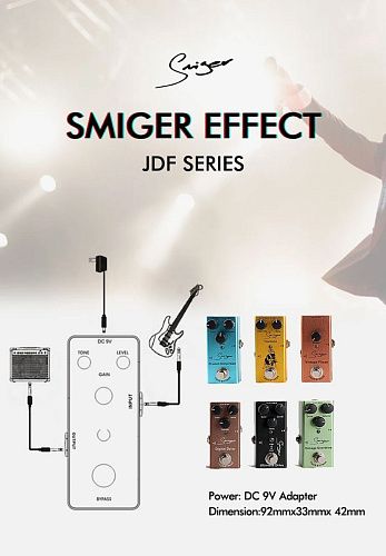 Smiger JDF-10 Analog Delay Педаль эффектов.