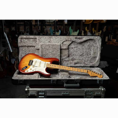 Fender American Professional Stratocaster Sienna Sunburst 2017 USA Электрогитара.