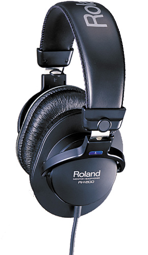 Roland RH-200 Наушники с шумоизоляцией закрытые. Цвет черный.
