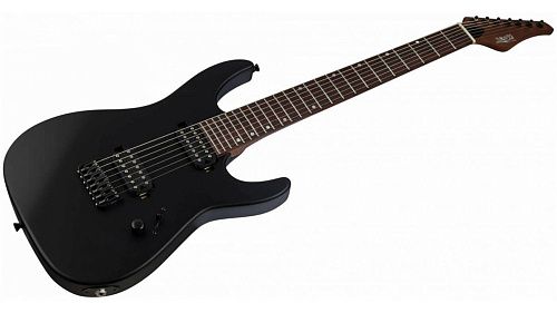 JET JS-507 BK Электрогитара 7-ми струнная, Superstrat.
